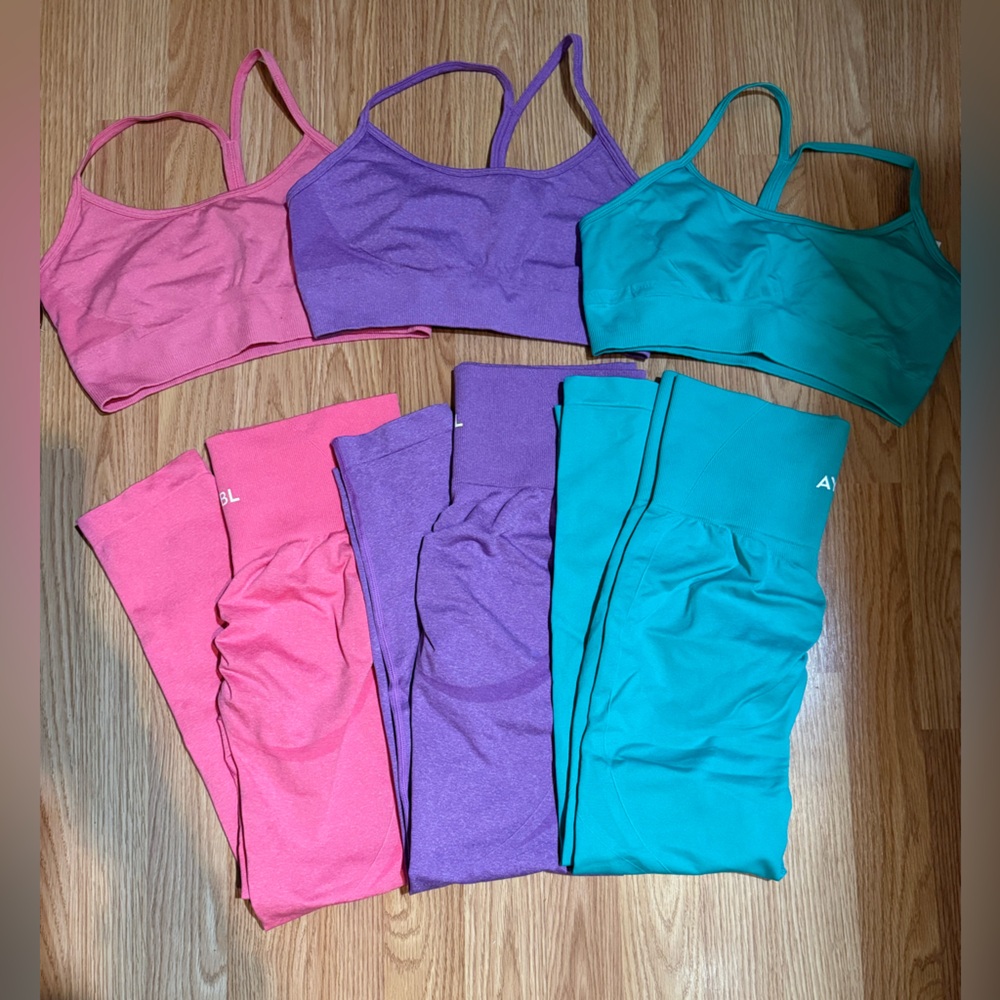 AYBL empower seamless leggings and sports bra set